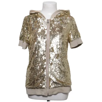 Kortärmad huvtröja (Guldfärgad, Beige) från Dreams by Isabell Kristensen