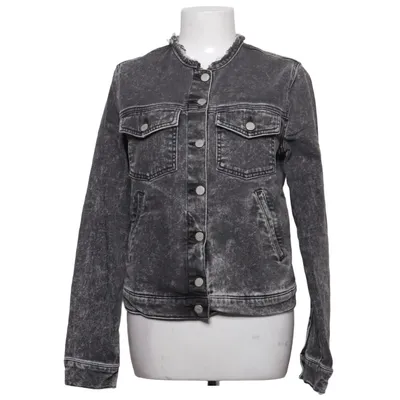 Jeansjacka (Grå) från Global Funk Bomull, Elastan