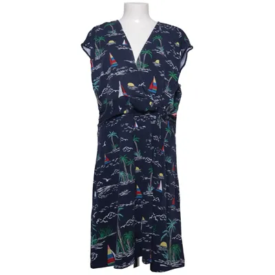 Robe (Bleu, Multicolore) de Lands' End Coton, Élasthane, Modal
