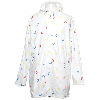 Rain jacket (White, Multicolored) from OLW Polyester