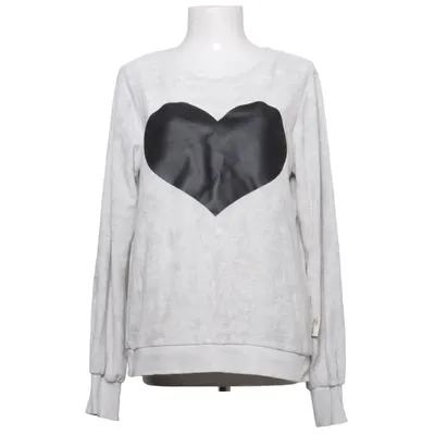 Collegetröja (Beige, Svart) från Blooming Bomull, Polyester