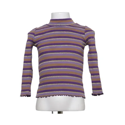 Langærmet t-shirt (Lilla, Beige, Guld) fra Persival Bomuld, Elastan, Metallfiber