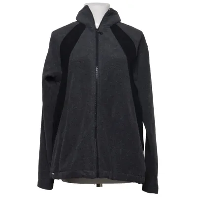 Fleecejakke (Grå, Sort) fra Heavy Polyester