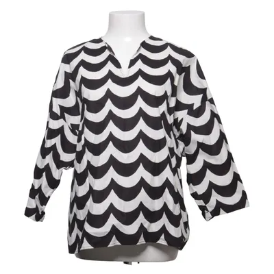 Bluse (Sort, Hvid) fra Marimekko x Uniqlo Bomuld, Linned