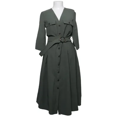 Robe chemise (Vert) de Caroll Polyester, Viscose