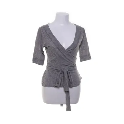 Wrap top (Gray) from Filippa K Lyocell, Wool