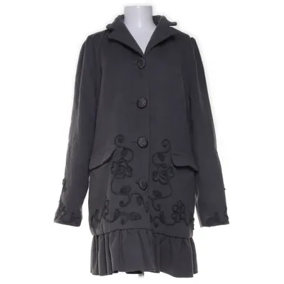 Frakke (62588) fra Cream Polyester, Viscose
