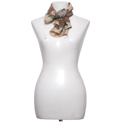 Shawl (Beige, Green, Brown) from Heineken