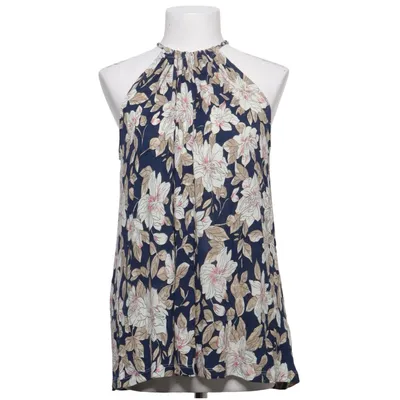 Halternecktopp (Blå, Flerfärgad) från Indiska Viskos