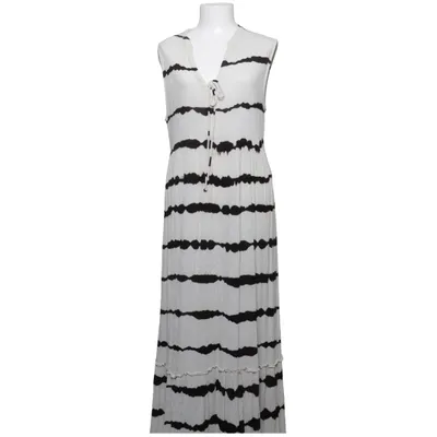 Maxi jurk (Wit, Zwart) van Cream Viscose