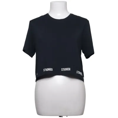 Sports top (Black) from Stronger Elastane, Recycled polyester