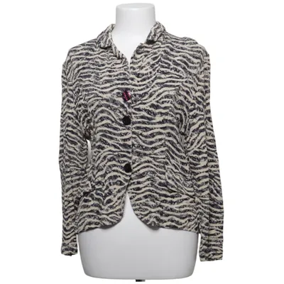 Kavaj (Beige, Svart) från Molly Jo Acetat, Viskos