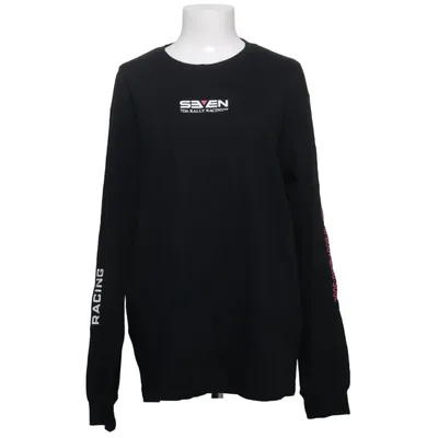 Långärmad t-shirt (Svart) från 7 Days Active Ekologisk bomull