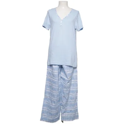 Pajamas (Blue, White) from Queentex Cotton, Elastane