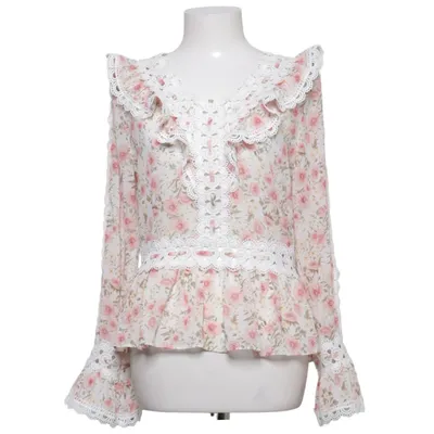 Blouse (Blanc, Rose, Vert) de MissKoo Polyester