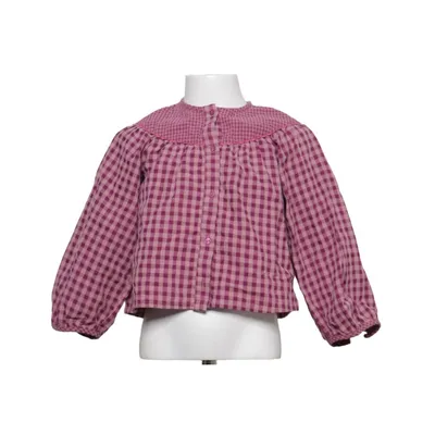 Blouse (Roze) van Zara Katoen, Polyester