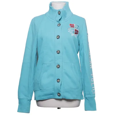 Hoodie (Turquoise) from HV Polo Cotton, Polyester