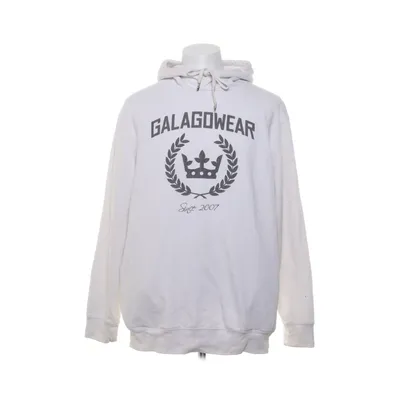 Huvtröja (Vit) från Galagowear Bomull, Polyester