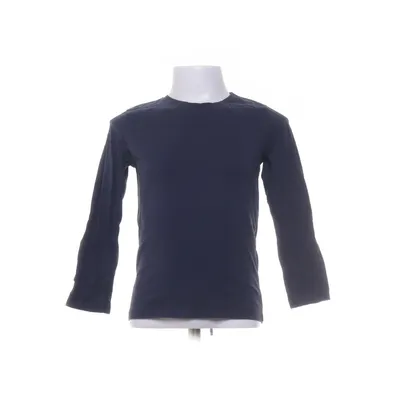 T-shirt à manches longues (Bleu) de H&M Basic Coton