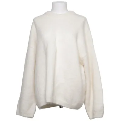 Tröja (Vit) från H&M Premium Quality Ull, Mohair, Polyester, Elastan
