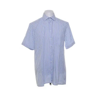 Short sleeve shirt (Blue, White) from Andrew James Cotton