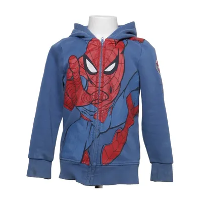 Huvtröja (Blå, Röd, Flerfärgad) från Marvel Spiderman Bomull, Polyester