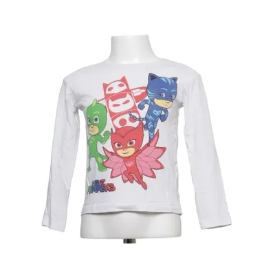 Långärmad t-shirt (Vit, Flerfärgad) från PJ Masks