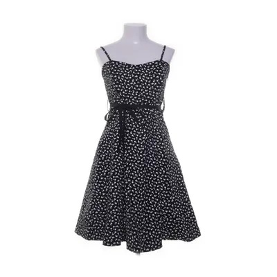 Dress (Black, White) from Savann Cotton, Elastane