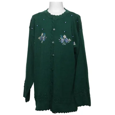 Cardigan (Groen, Blauw, Meerkleurig) van Jacadi Acryl, Wol
