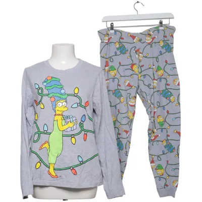 Pajamas (Gray, Multicolored) from The Simpsons Cotton, Polyester