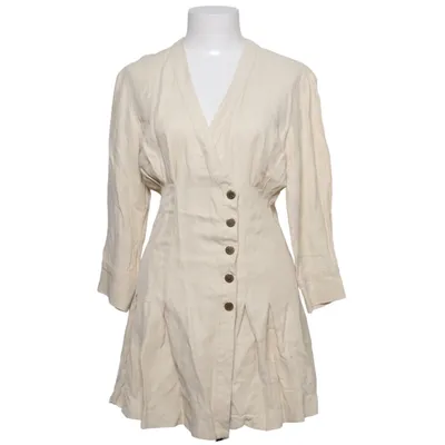 Blousejurk (Beige) van Sandro Linnen, Viscose
