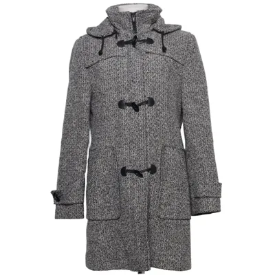 Duffle jas (Zwart, Wit) van Lebek Collection Acryl, Polyester, Wol