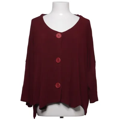 Cardigan (Rouge) de Jean Marc Philippe Acétate, Coton, Viscose
