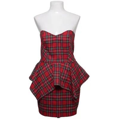 Klänning (Röd, Grön, Svart, Gul) från ASOS Petite Bomull, Elastan, Polyester, Viskos