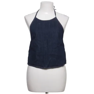 Haltertop (Blauw) van Zara Katoen
