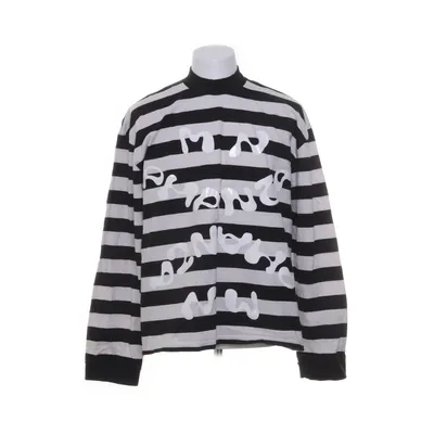 Long sleeve T-shirt (Black, White) from MN X PHANTA Organic cotton