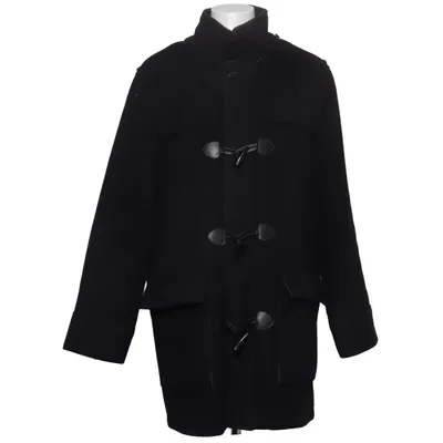Duffle coat (Noir) de Lapidus Polyester, Viscose, Laine