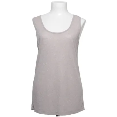 Tanktop  (Grå) fra Monrow Metallfiber, Polyester, Viscose