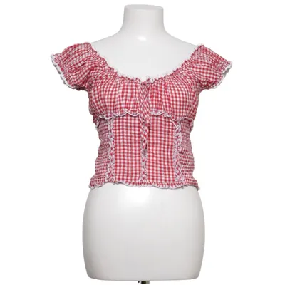 Dirndl blouse (Red, White) from Kimchi Blue Cotton