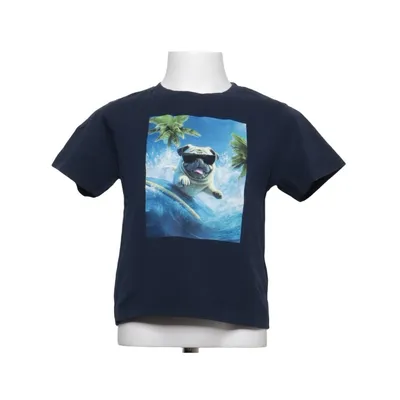 T-shirt (Blå, Flerfärgad) från Basic Needs by Name It Bomull