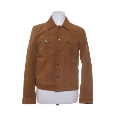 Läderjacka (Brun) från BLK DNM Skinn, Polyester