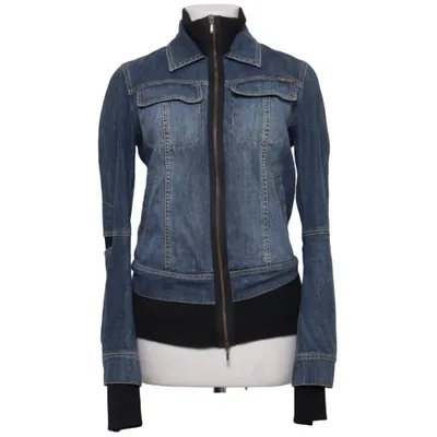 Jeansjacka (Blå, Svart) från Plein Sud Jeans Akryl, Elastan, Ull