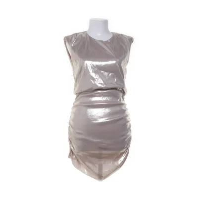 Cocktailkjole (Guld) fra Miss Selfridge Elastan, Polyester
