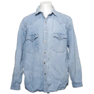 Jeansskjorta (Blå) från Trader Bomull