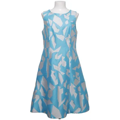 Robe (Bleu, Blanc) de Luisa Cerano Polyamide, Polyester, Viscose