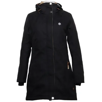 Manteau d'hiver (Noir) de Áhkká Outdoor Polyester, Viscose