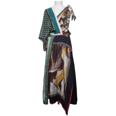 Maxi dress (Studio) from Zara Silk