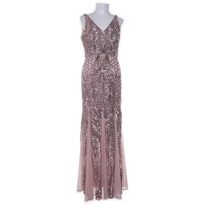 Aftenkjole (Pink, Flerfarvet) fra Nightway Elastan, Polyester