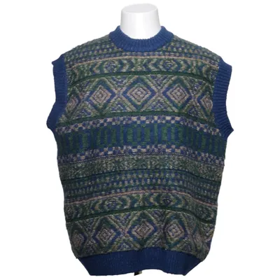 Slipover (Blå, Grön, Flerfärgad) från Yôke Akryl, Bomull, Elastan, Polyester