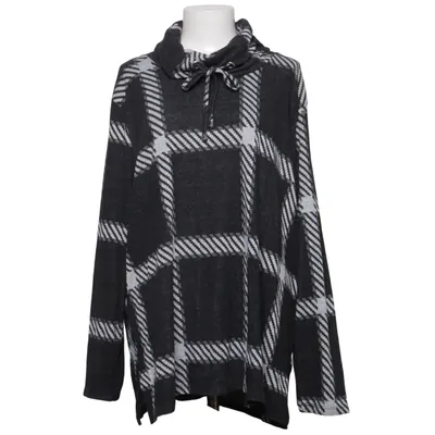 Tröja (Grå, Vit) från Lea H. Elastan, Polyester, Viskos